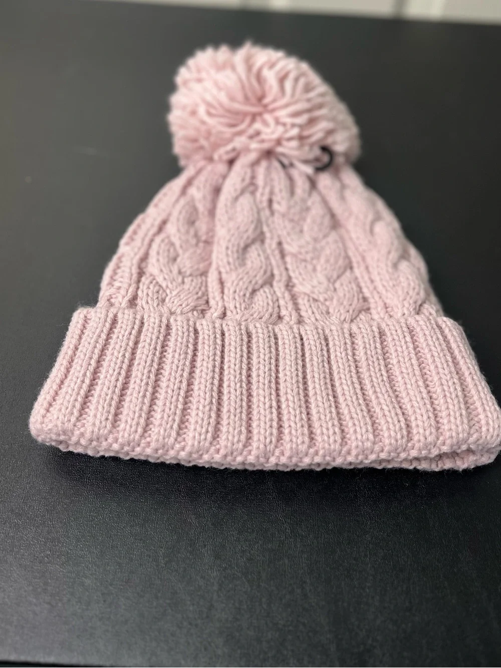 Puma Pink Knit Beanie